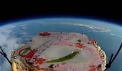 Cili's Pizza Sent Into Space